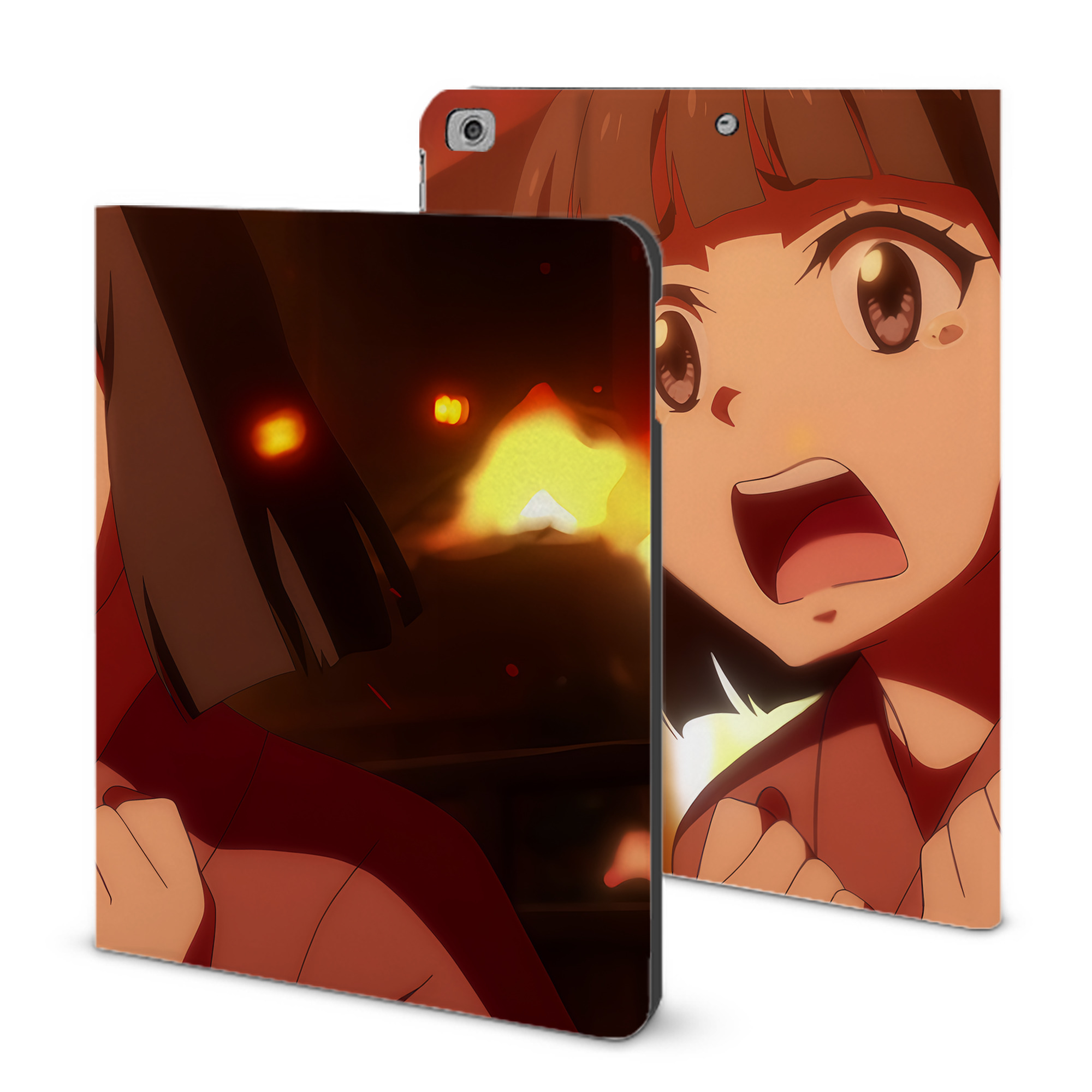 （画像用） 転スラ Regarding Reincarnated to Slime IPad ケース ブック型 PUレザー TPU 耐衝撃 軽量 薄型 ペン収納なし 全面保護 IPad 各モデル対応